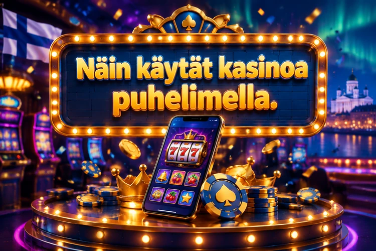 Näin käytät kasinoa puhelimella