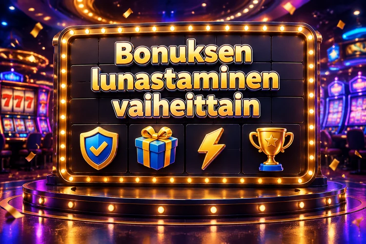 Bonuksen lunastaminen vaiheittain