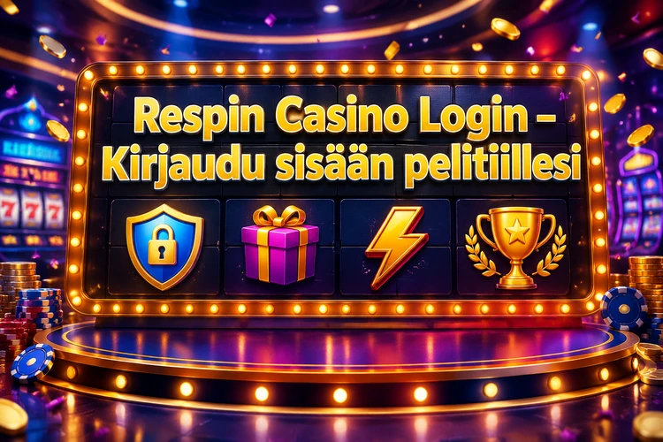 Respin Casino Login - Kirjaudu sisään pelitilillesi