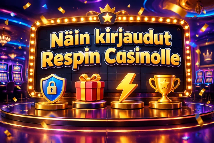 Näin kirjaudut Respin Casinolle
